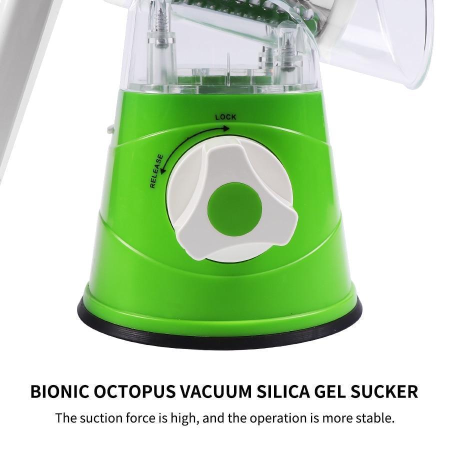 Multi-function Rotating Grater Vegetable Fruit Cutter