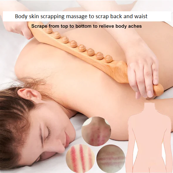 Body Skin Scrapping Massage Stick