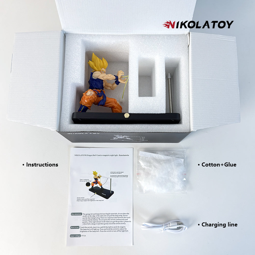 New Dragon Ball Creative magnetic night light - Kamehameha