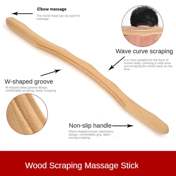 Body Skin Scrapping Massage Stick