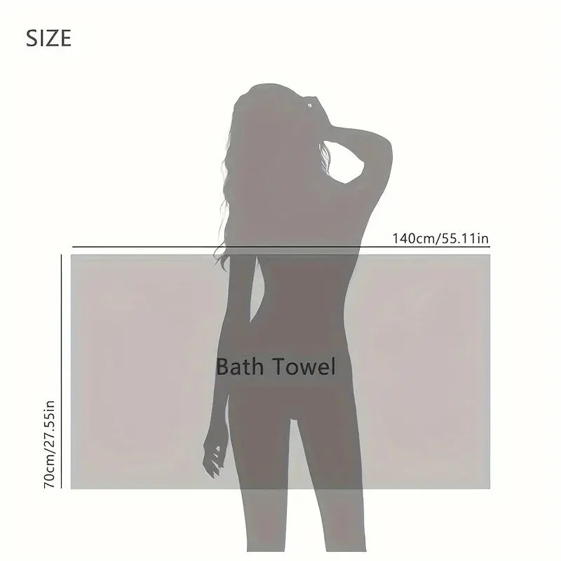 Fsyser™ Microfiber 300 GSM Bath Towel