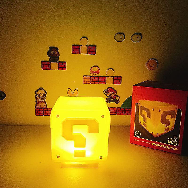 Super Mario Block Lamp