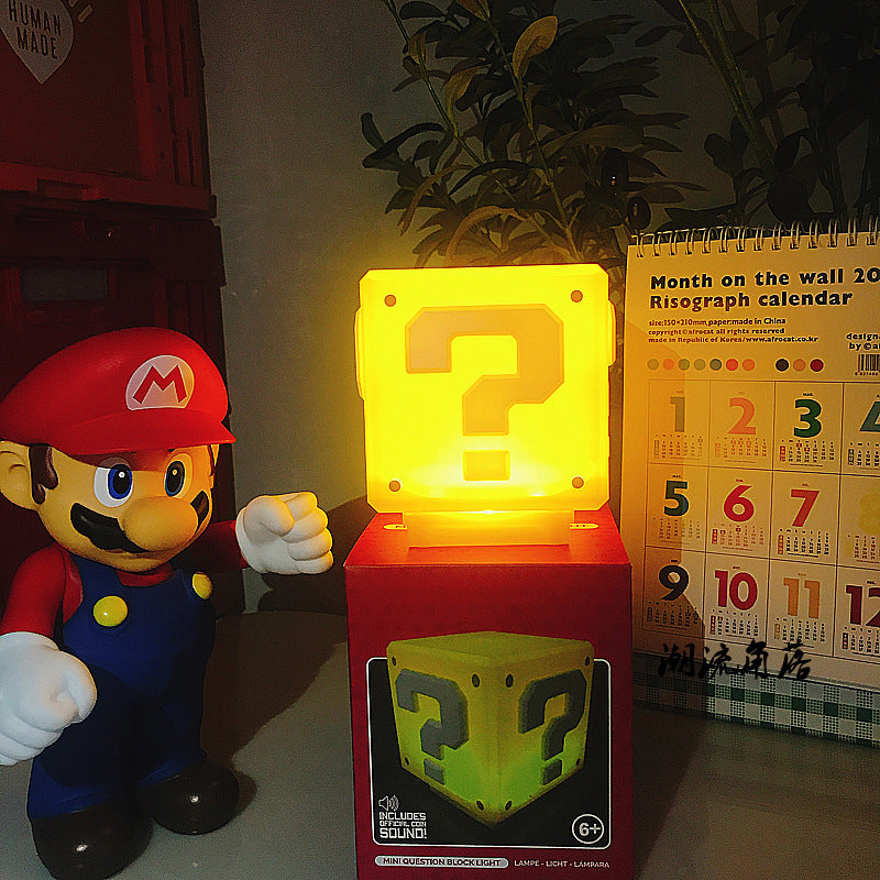 Super Mario Block Lamp