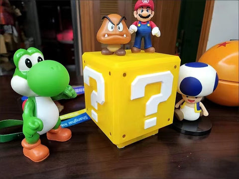 Super Mario Block Lamp