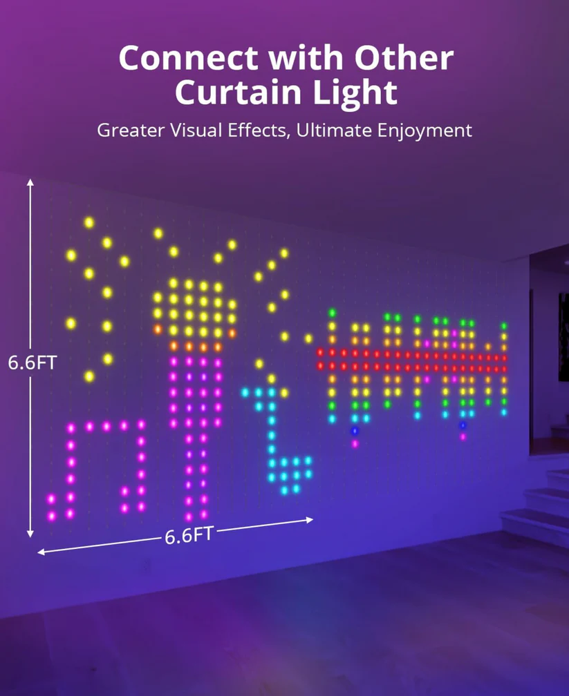 Smart led Curtain Lights