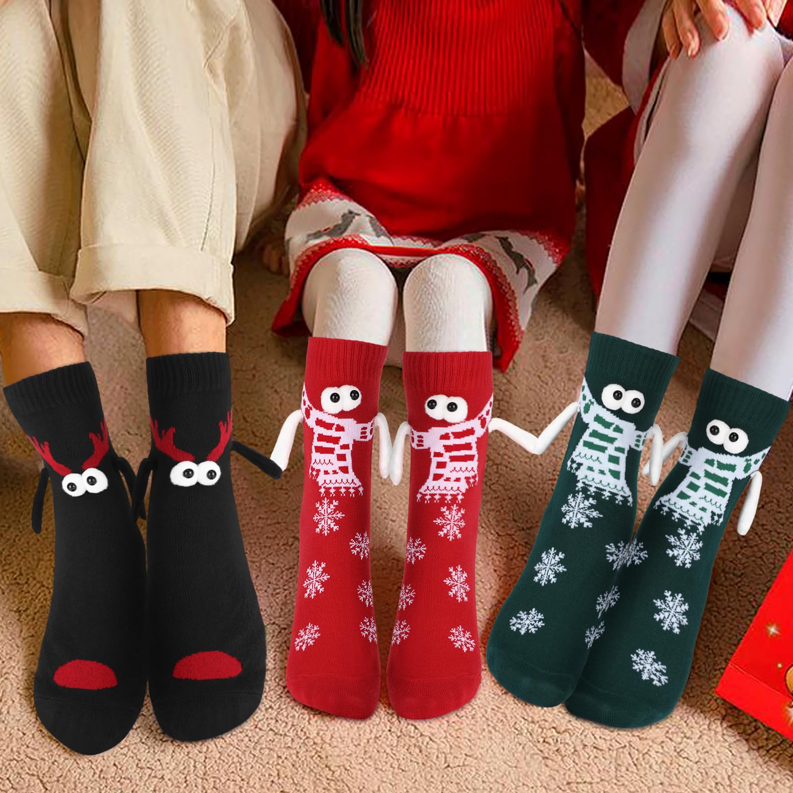 Christmas hand in hand Socks