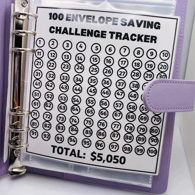 100 Envelope Challenge Binder