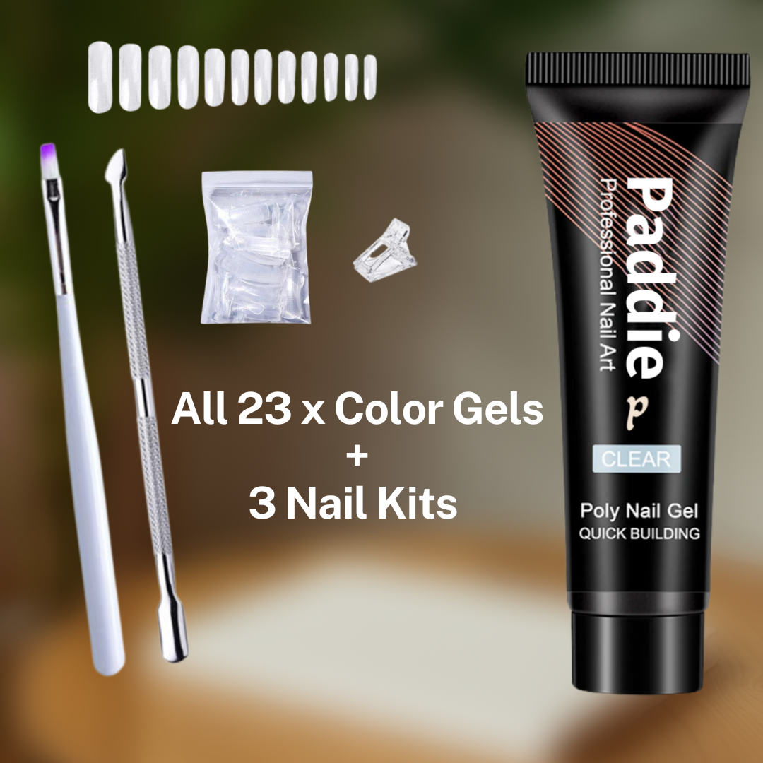 🔥Hot Sale ✨ UP TO 65% OFF🔥 Polygel Nail Kit