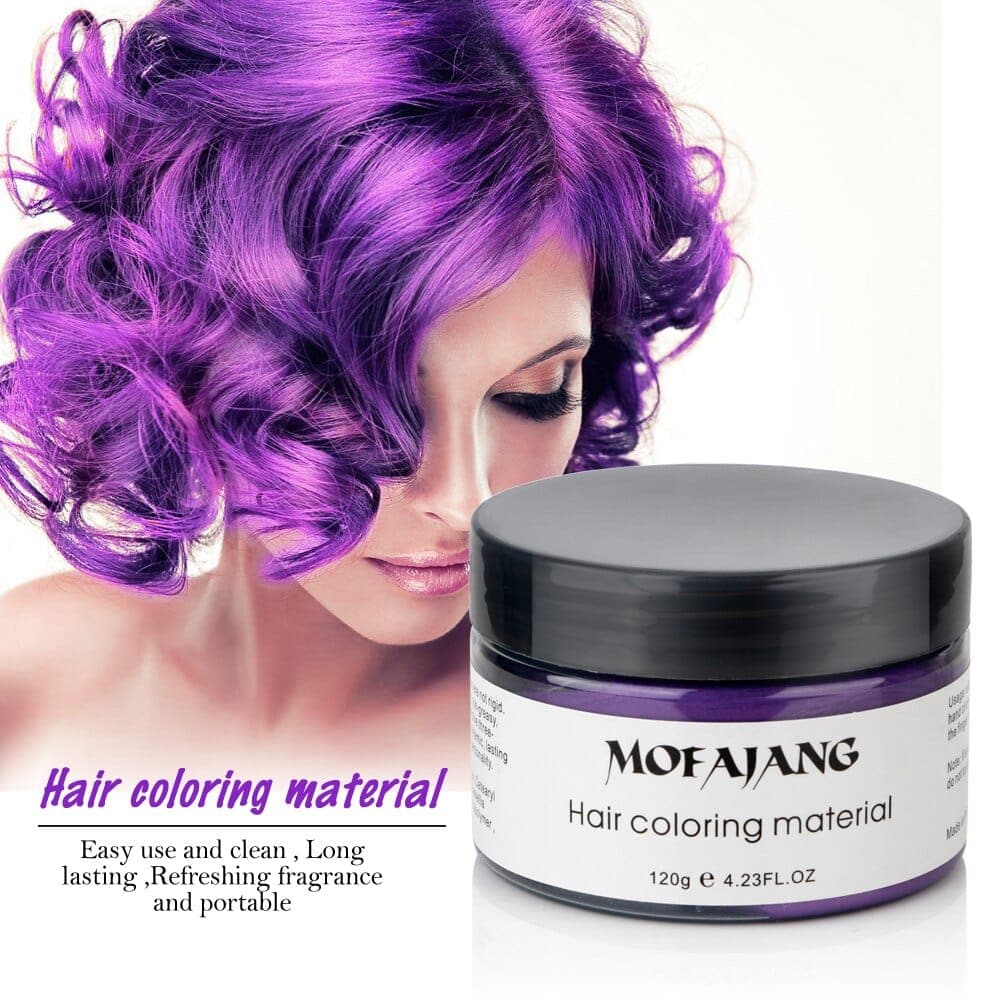 2 in 1 Stylish And Temporary Color Hair Wax