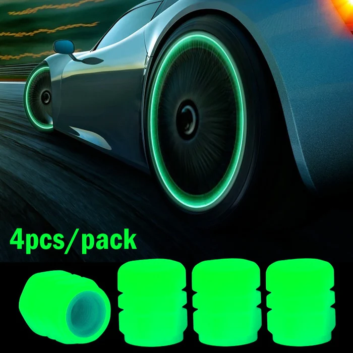 Luminous Wheel Valve Caps